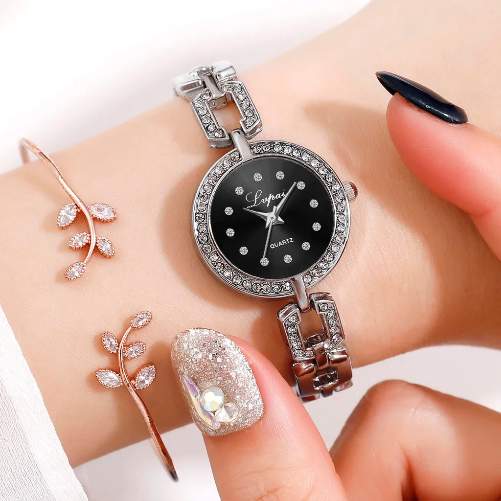 Роскошные женские часы модные элегантные наручные простые повседневные