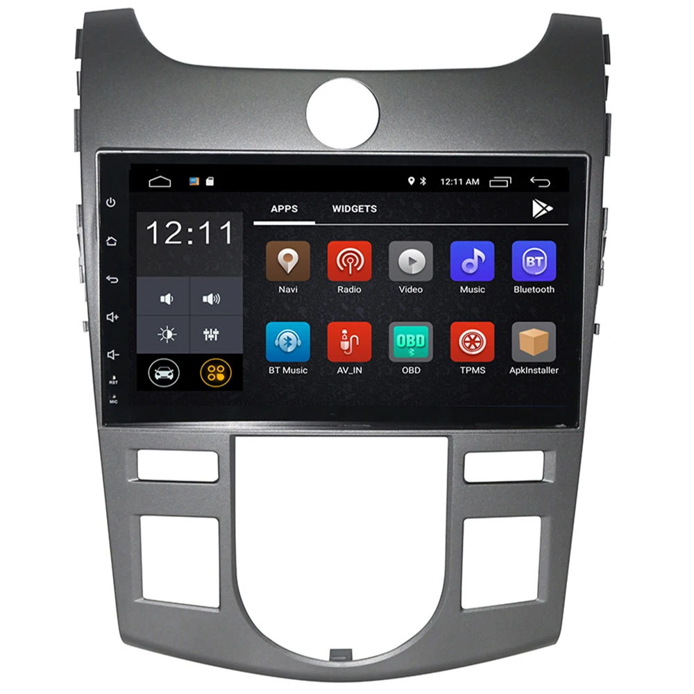 

HD TDA7851 IPS Android 10 8 ядер 4 ГБ ОЗУ 32 Гб Bluetooth Wifi GPS карта Автомобильный DVD плеер RDS радио для kia CERATO FORTE 2008- 2012