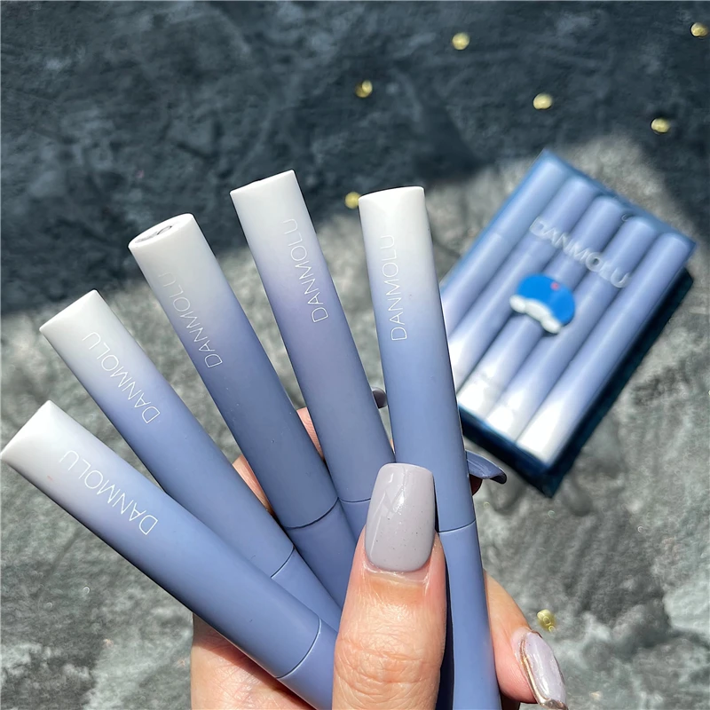 

5PCS Liquid Glazed Lip Gloss Long Lasting Waterproof Non-Stick Cup Velvet Matte Lipstick Moisturizer Lip Stick Lip Tint Cosmetic