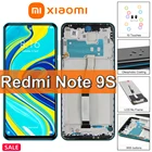 Оригинальный дисплей 6,67 дюйма для Xiaomi Redmi Note 9S, ЖК-дисплей, сенсорный экран, дигитайзер в сборе для Xiaomi Redmi Note 9 Pro LCD