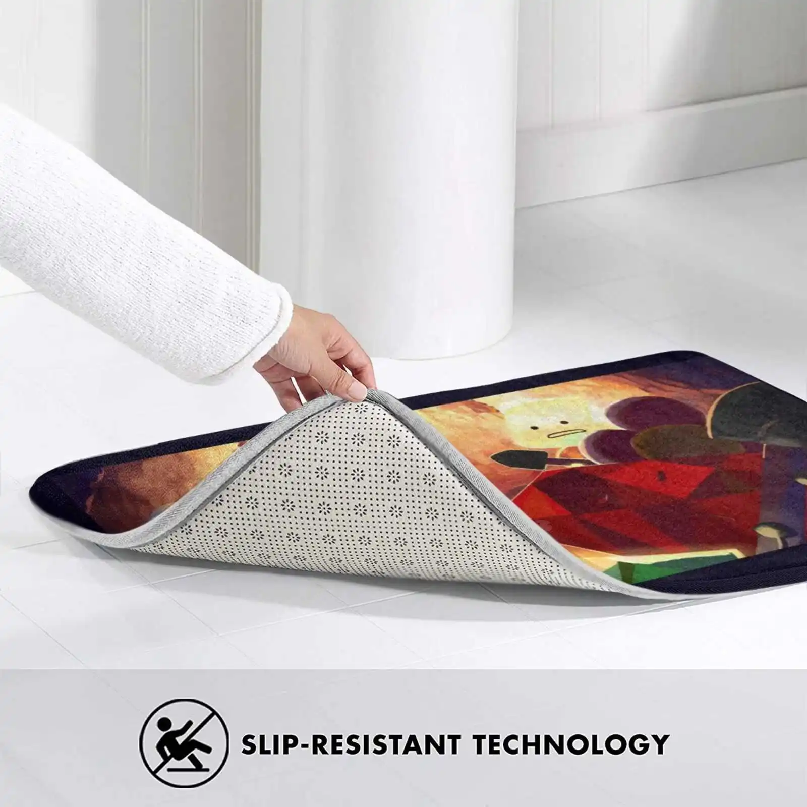 Приветствуем! Перевод названия товара на Лава! Удобный коврик для двери.