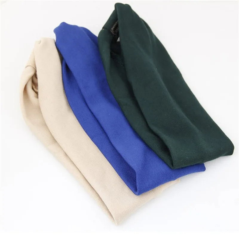 Повязка для волос в Корейском стиле женская хлопковый Повседневный бант лица