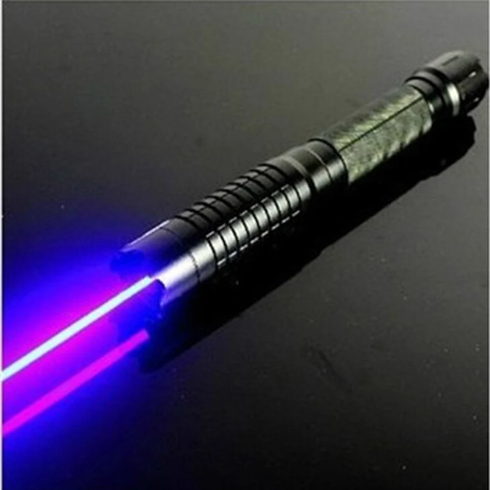 Most Powerful Laser Gun Military Burning Blue Pointer 450nm 300000m Lazer Sight Flashlight Burn Match Candle Lit Cigarette | Освещение