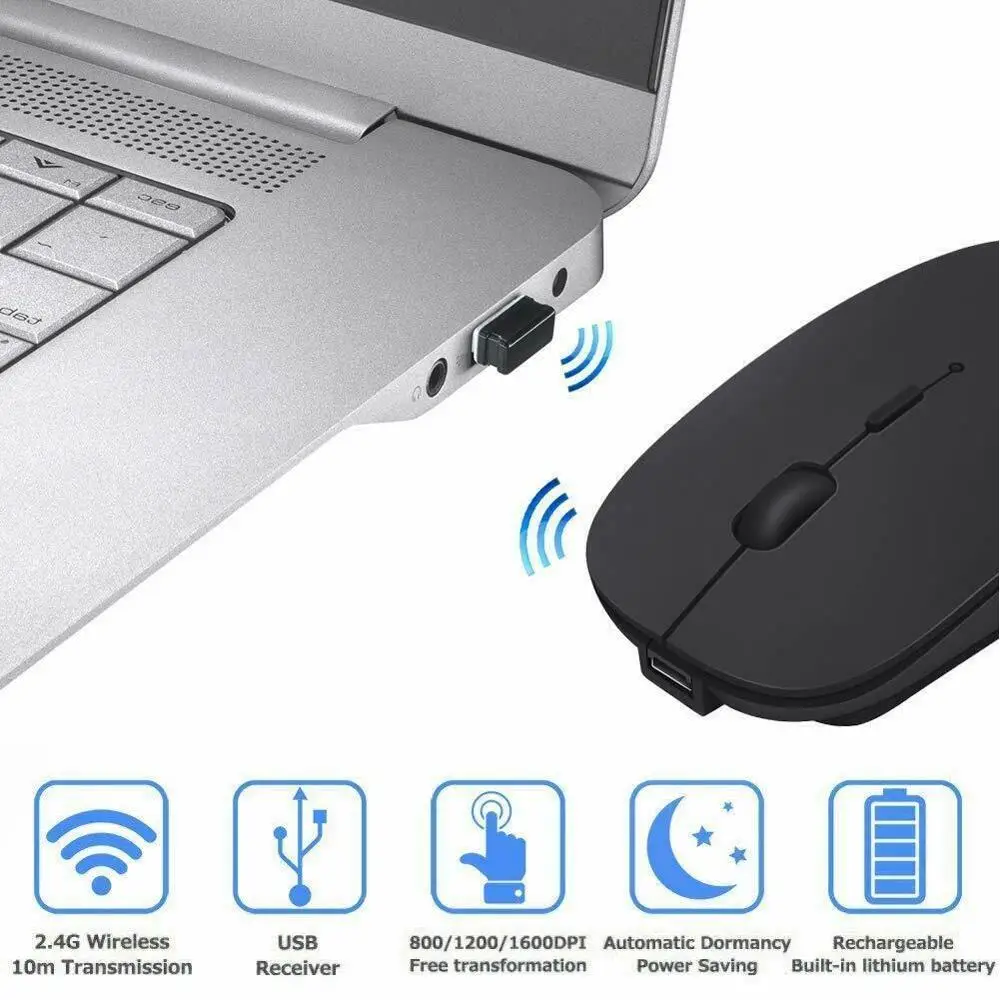 2019 мышка Мужская Bluetooth мышь для Mac Macbook 13 &quot15&quot беспроводная xiaomi игровая huawei hp Dell