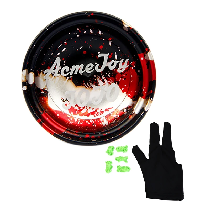 

AemeJoy JOJO Competitive Yo-Yo,Yoyo for Beginners Aluminum Alloy Yoyo,Easy to Return and Practise Tricks