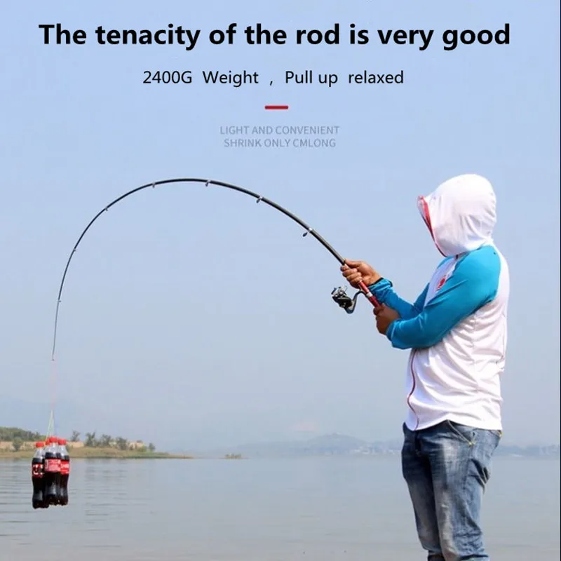 Мини для рыбалки из пластика FRP штанга комплект ISO соленой воды приманка