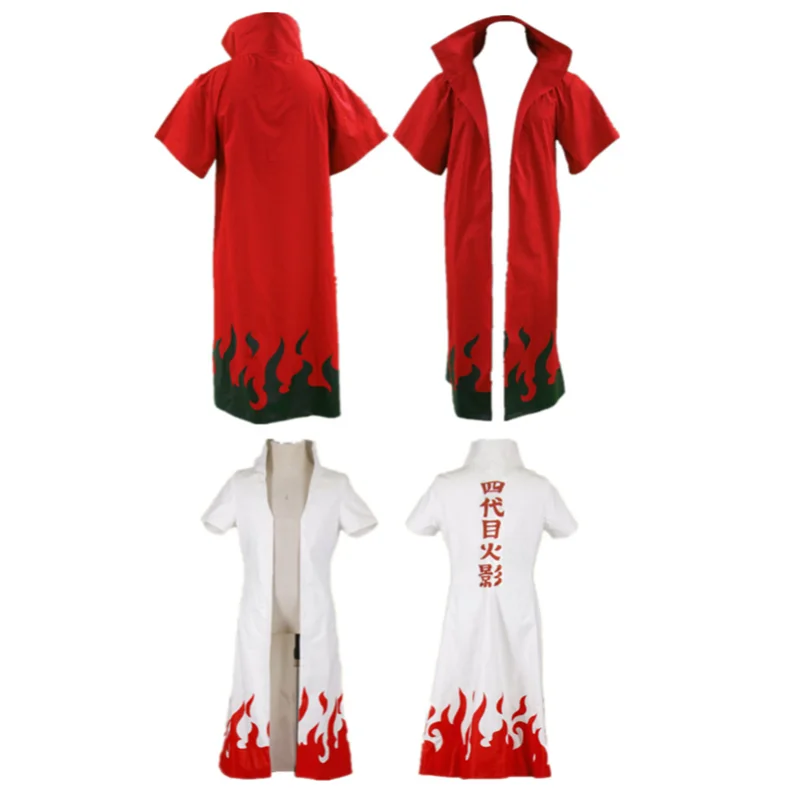 Аниме Косплей Шипуден плащ 4 Хокаге и 6 детской робы белая накидка пылезащитное