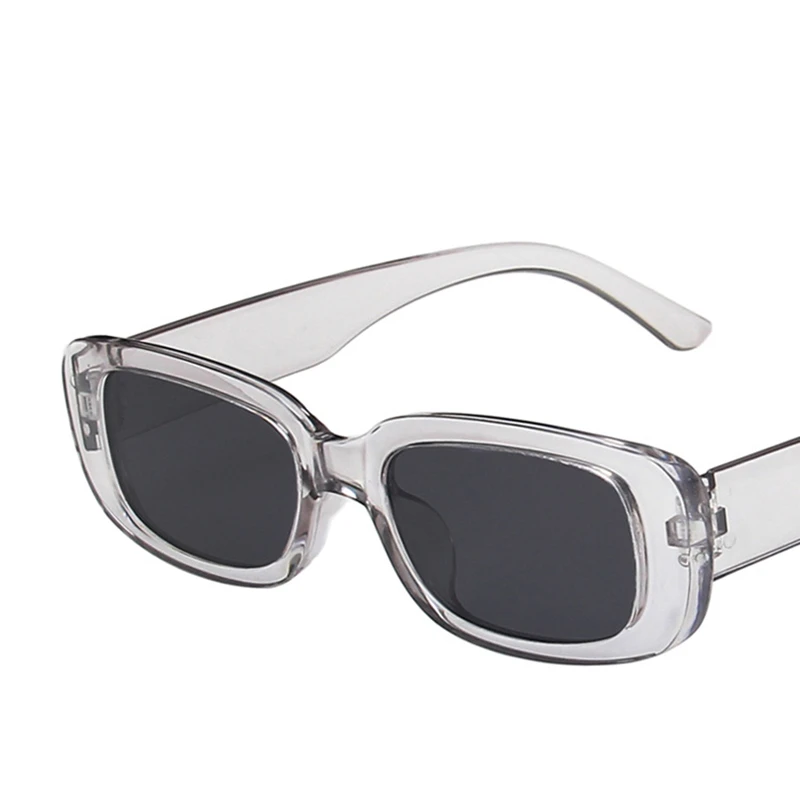 

2021 Small Rectangle Sunglasses Women Fashion Vintage Brand Designer Square Sun Glasses Shades Female Oculos De Sol