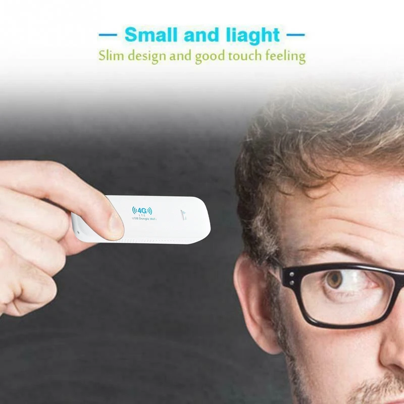 

4G LTE WiFi Router WiFi Modem 150M USB Dongle with SIM Card Slot Mobile WiFi Wireless Hotspot for Office Home