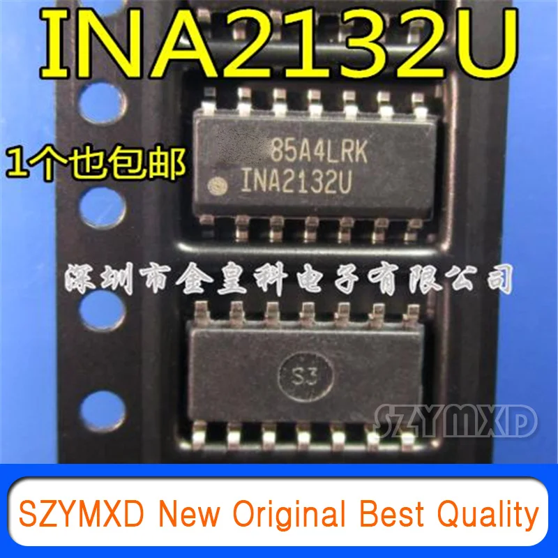 

5 шт./лот новый оригинальный INA2132 INA2132U INA2132UA ПАКЕТ SOP-14