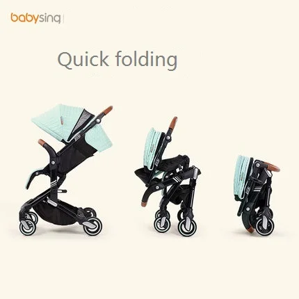 Портативный складной светильник Babysing с высоким весом, Ландшафтная коляска, детская коляска, детская коляска для новорожденных