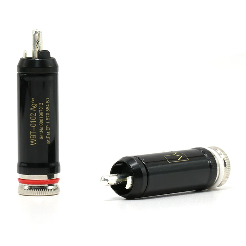 WBT-0102Ag nextgen Подпись RCA набор из 4 штук серебряный высококлассный разъем |