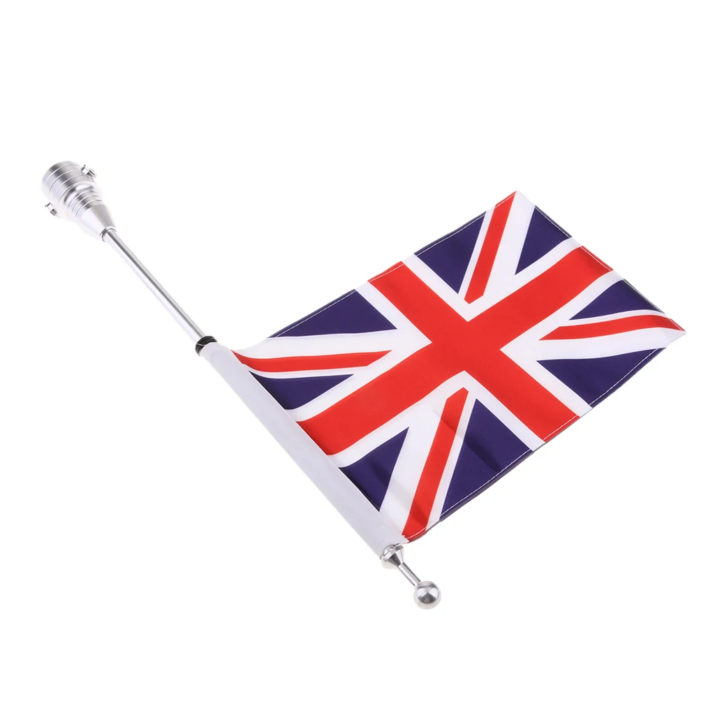 

Motorcycle Luggage Rack Mount Flag Flag Pole For XL883 1200 X48 Metal