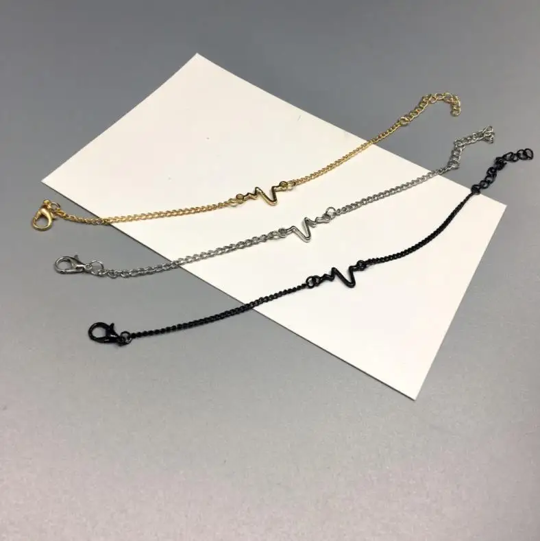 Горячая Европа и Америка пары сердцебиение браслет &quotЧастота&quot модный тренд