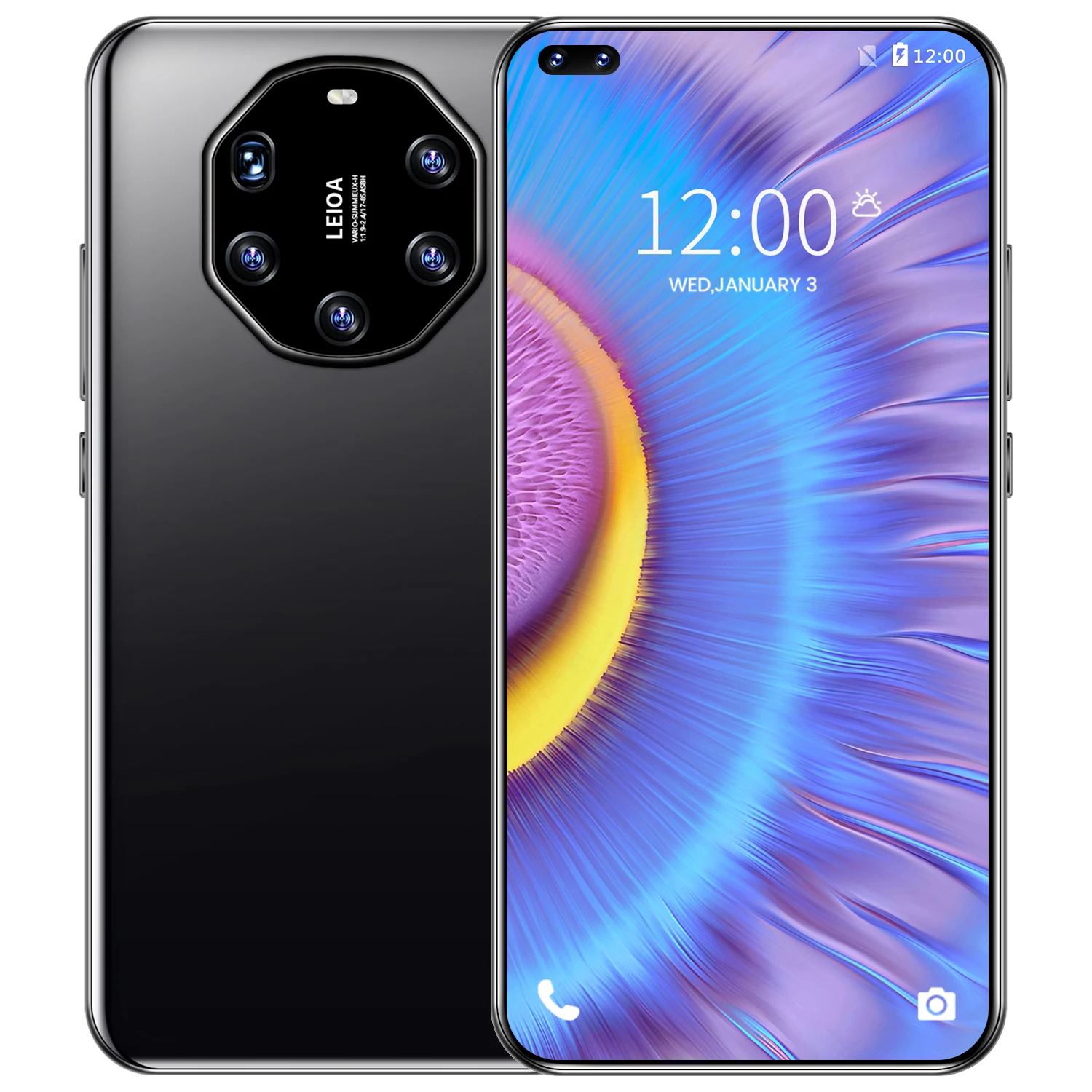 

Celulares Smartphone Mate 40 RS Android 10.0 7.3 Inch 6800mAh Global Version 4G 5G Smartphone 16MP+32MP 12GB+512GB Unlock best