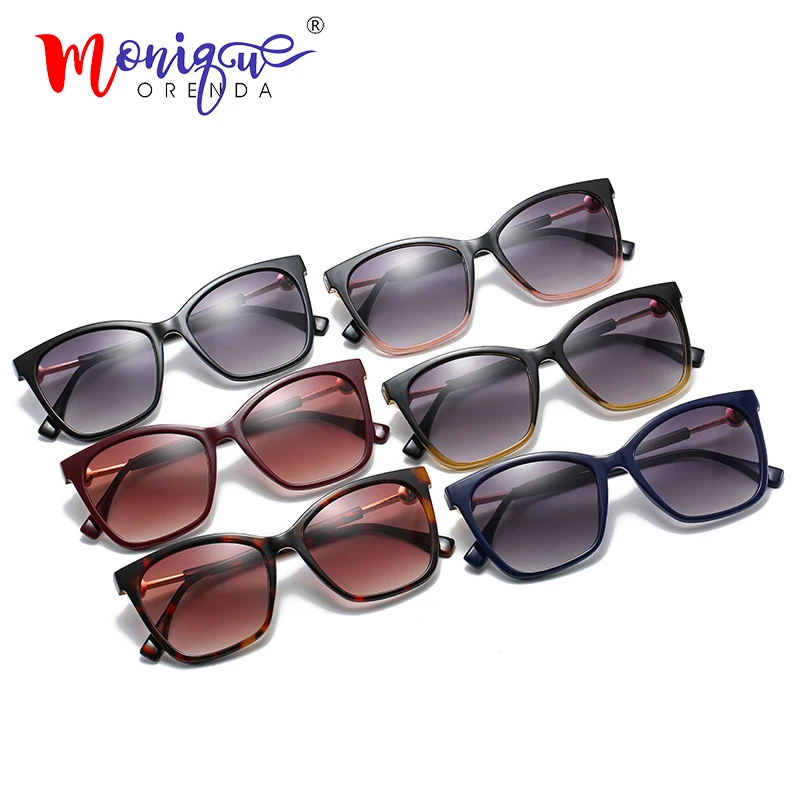 

Vintage ladies cat eye sunglasses women luxury brand designer square sun glasses for women UV400 gradient shades female oculos