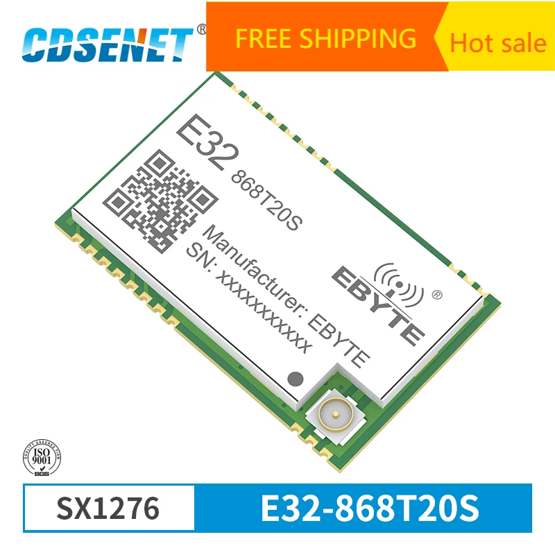 Беспроводной трансивер SX1276 868 МГц 100 мВт SMD|transmitter|transmitter mhztransmitter wireless |