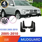 Брызговики для BMW X3 E83 2005  2010, 2006