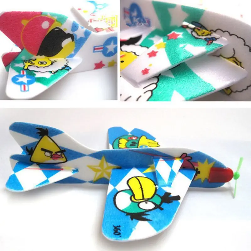 H05C 24 шт. ручной пенный Летающий планер забавные детские игрушки для бросания