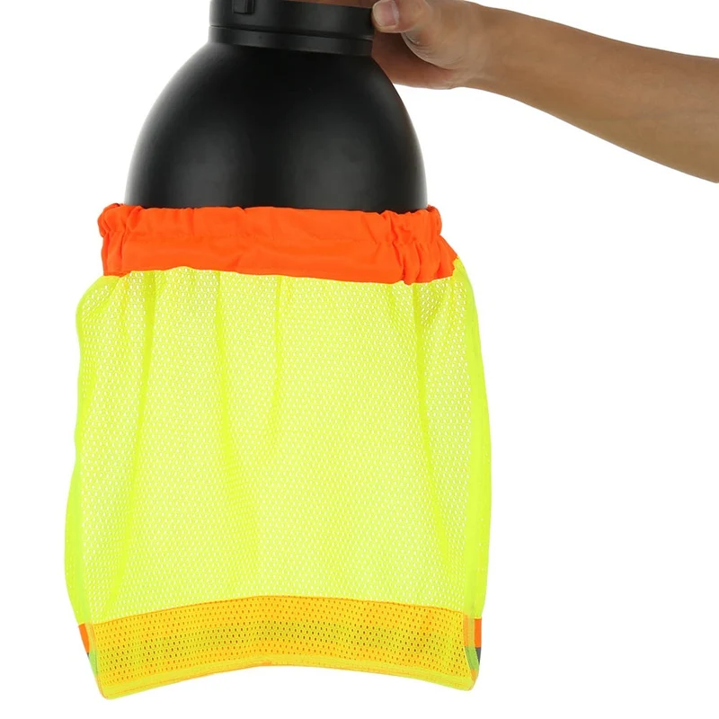 Reflective Stripe Neck Shield Safety Hard Hat Cap Sun Shade Protective Helmets Workplace | Безопасность и защита