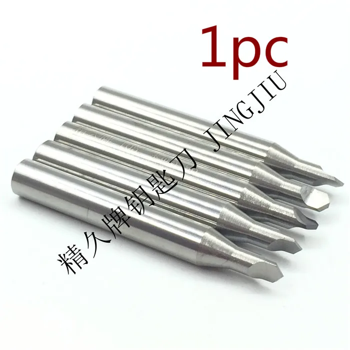 

1pc 3.5mm Small head tungsten steel milling cutter flat drill for wenxing Defu Jingji vertical key cut machine locksmith