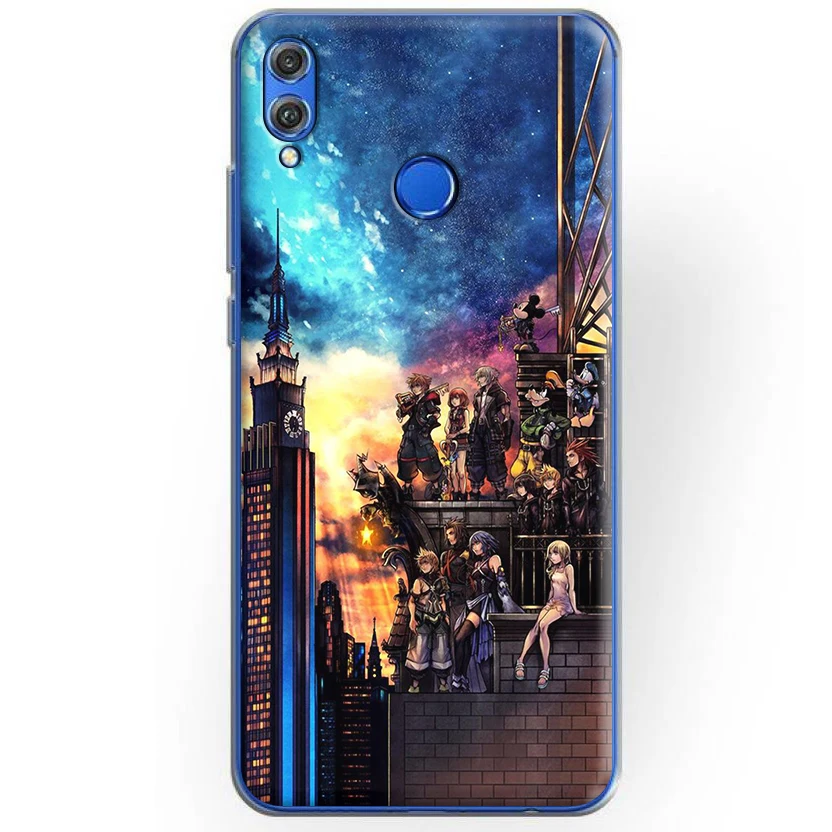 Силиконовый чехол Kingdom Hearts для Huawei Honor 20 20S Note 10 9X 9 8A 8X 8C 8 7X 7A 7C 6A Lite Pro|Бамперы| |