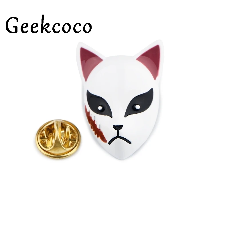 Фото Geekcoco модная эмалированная булавка мультфильм Милая брошь коллекция Металлический Нагрудный Знак Броши для женщин и мужчин ювелирные изделия подарок J0865 №2
