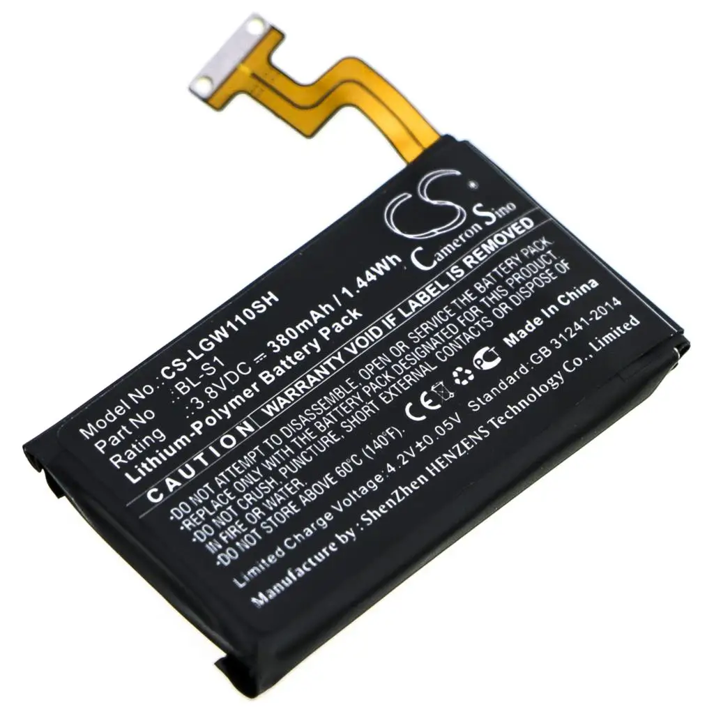 

Cameron Sino Battery For LG G Watch W100