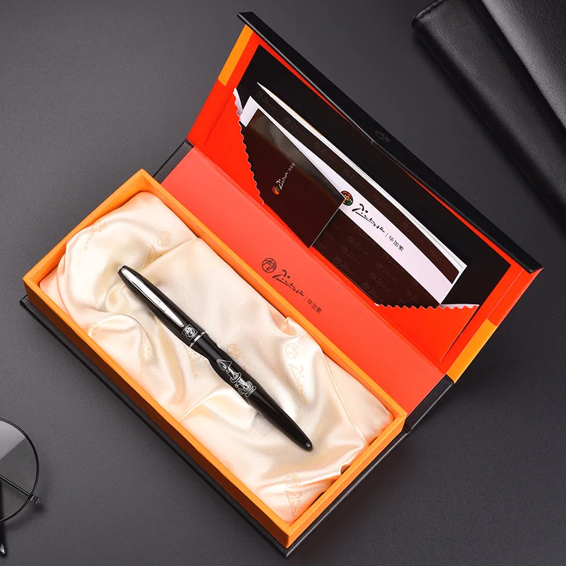 Luxury 0.38mm Iraurita fountain pen for writing full metal dolma kalem Caneta Stationery school high quality |