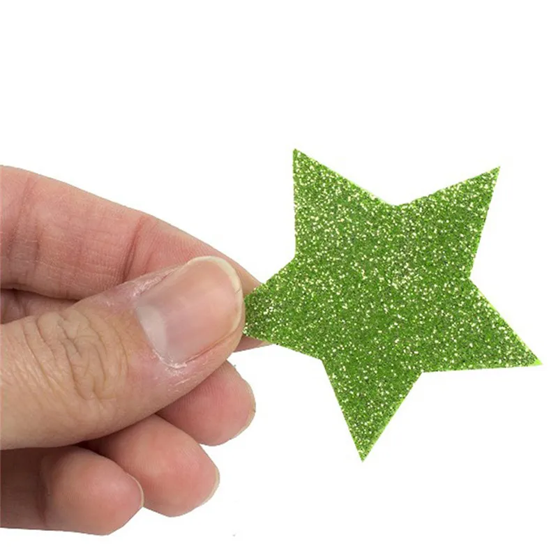 2021 3D Glitter Star Adhesive Foam Sticker Card Craft Cardmaking Scrapbooking Home Room Party Decoration Kid DIY Toys | Игрушки и хобби