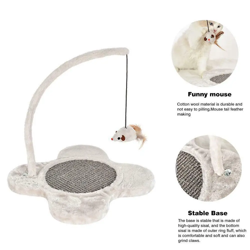 Коврик для кошачьей мебели игровой коврик игрушек подставка котят защитный мыши