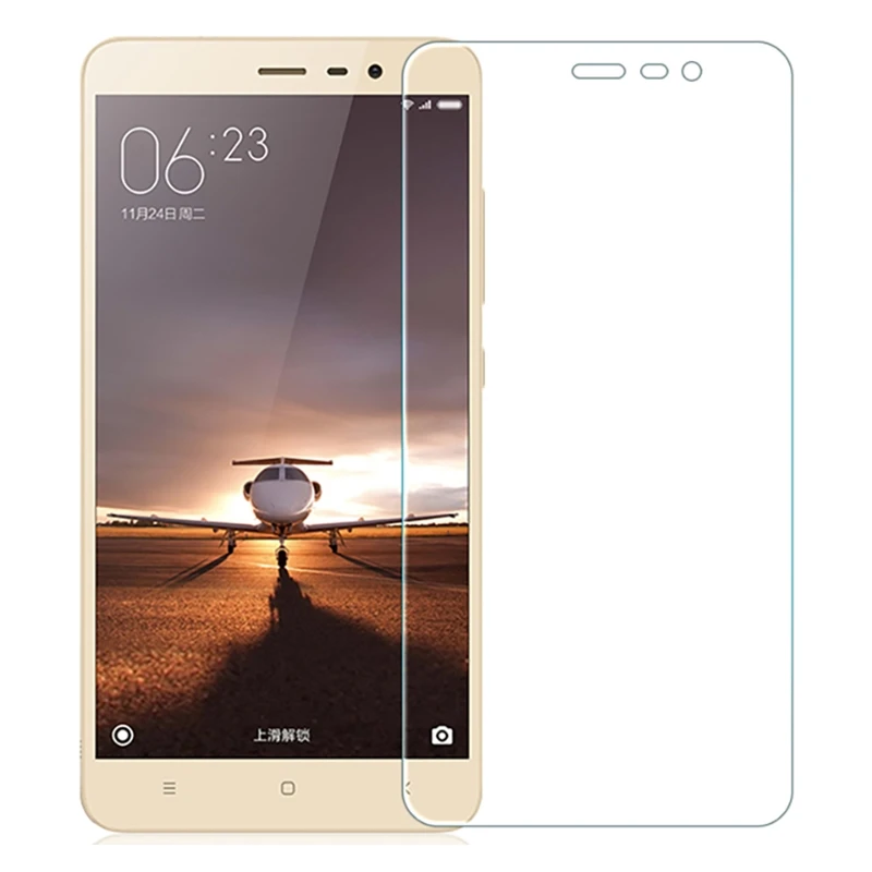 Закаленное стекло 9H для смартфона Xiaomi Redmi 3 Pro 3S 4 4A 5 6 Plus 5A 6A 6PRO защитная пленка