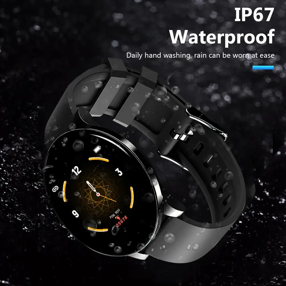 

IP67 W8 1.3 inch Color Screen Smart Bracelet Heart Rate Monitor Fitness Tracker Support Blood Pressure Wechat Movement