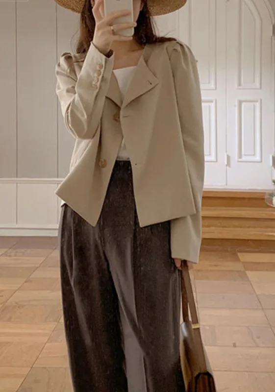 Куртка женская демисезонная милая однобортная рубашка в Корейском стиле