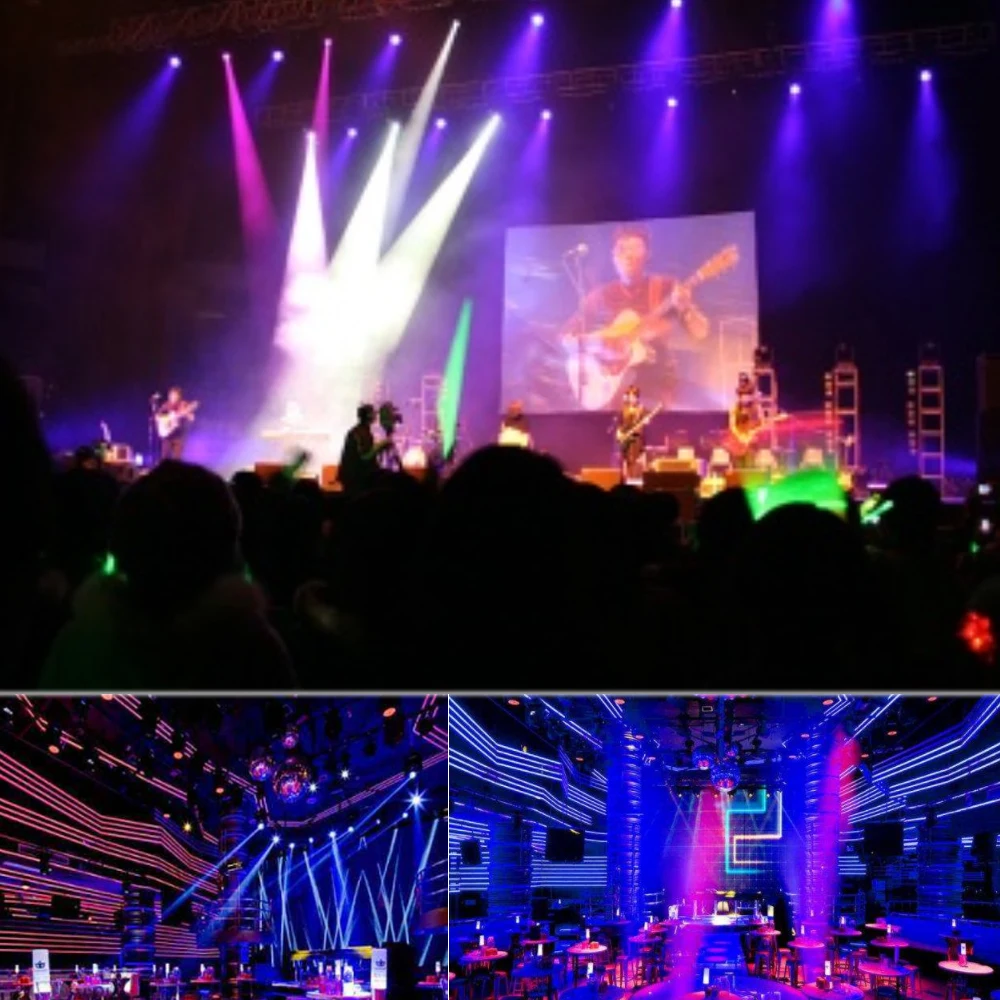 

RGB Remote Sound Control Strobe Speed Adjustable Mixed Flashing Stage Lights for Festival Parties Wedding KTV Strobe Lights