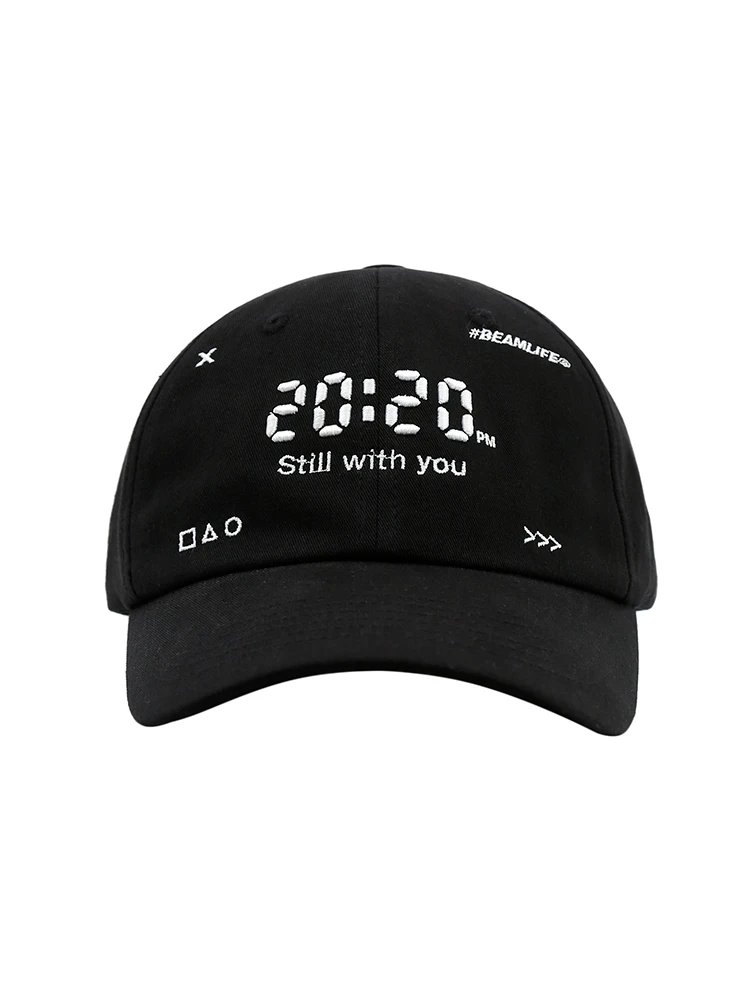 

2021 New Female Baseball Cap Male Street Fashion Korean Three-dimensional Embroidered Cap Female Cap