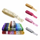 510 ярдов, 1 дюйм, блестки, ткань с блестками, ткань для рукоделия, аксессуары для шитья, свадебное рукоделие, кружево ручной работы