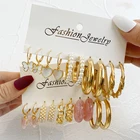 Модные женские серьги-подвески в виде разноцветных бабочек и сердечек Y2K, элегантные богемные украшения для свадебной вечеринки