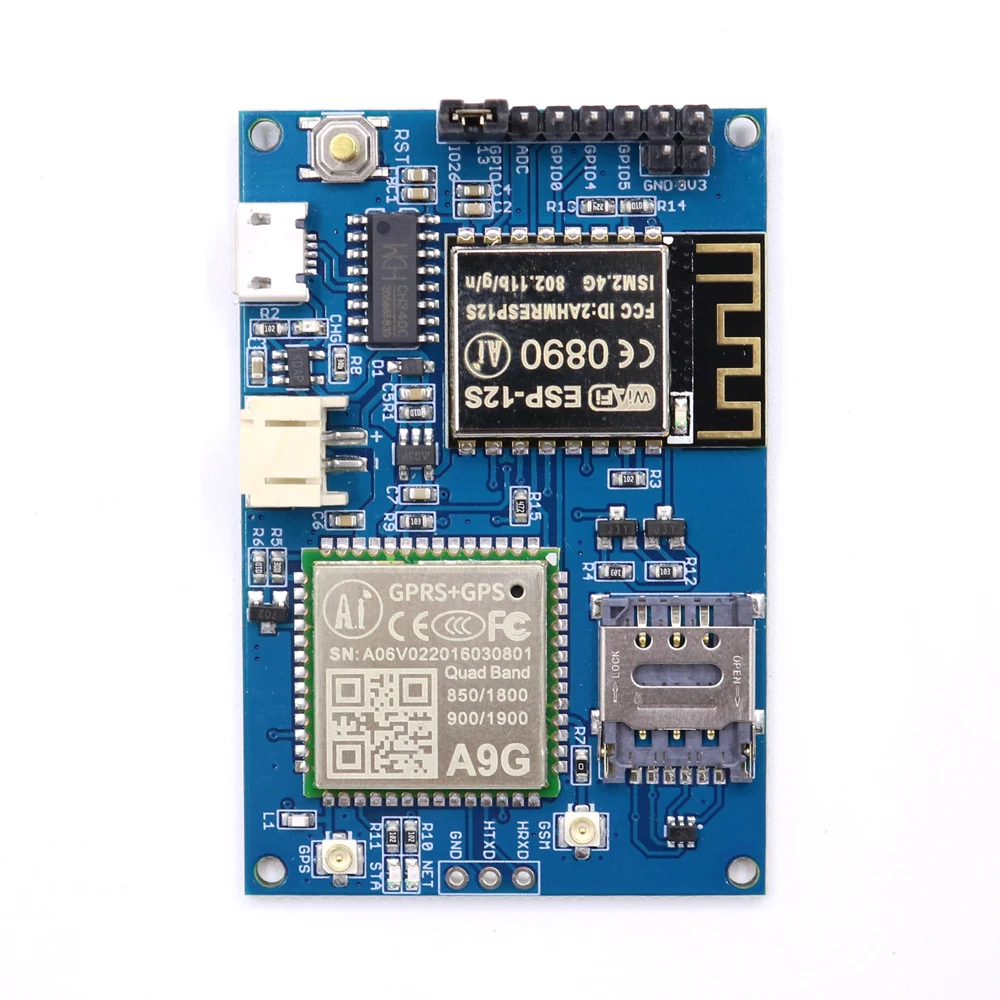 Модуль разработки ESP8266 Nodemcu A9G GSM GPRS + GPS IOT V1.0 плата wi fi GPS|Демонстрационные стенды| |