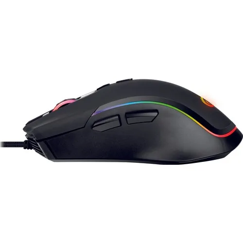 Rampage SMX-R27 Voyager USB RGB See Macros Gaming Player Mouse