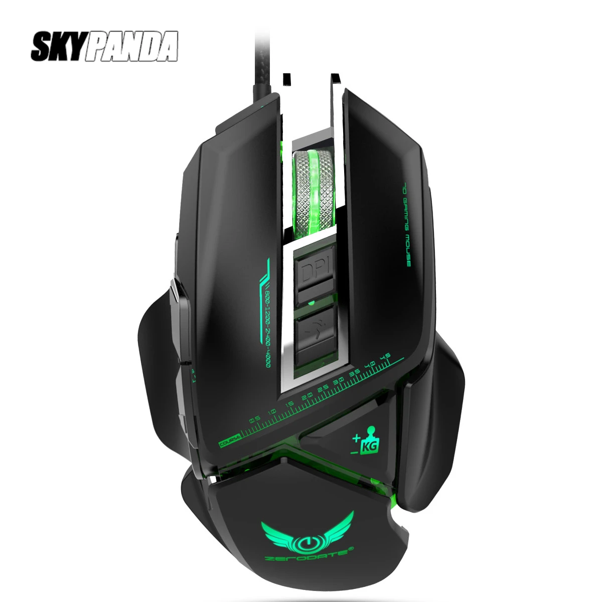 Профессиональная игровая мышь 3200 DPI 1 5 м USB Настольная Gamer Macro Definition 4 уровня