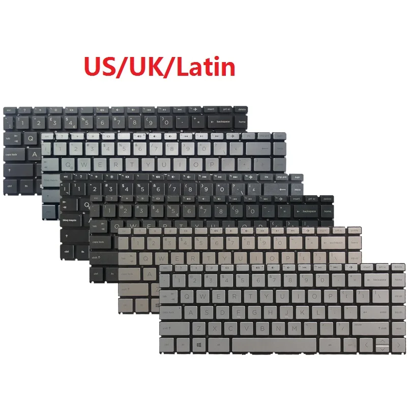 

NEW US/UK/Latin/LA Laptop keyboard For HP Pavilion X360 14S-DR 14S-fr 14S-FQ TPN-Q221 L18947-161 240 G7 245 G7 246 G7