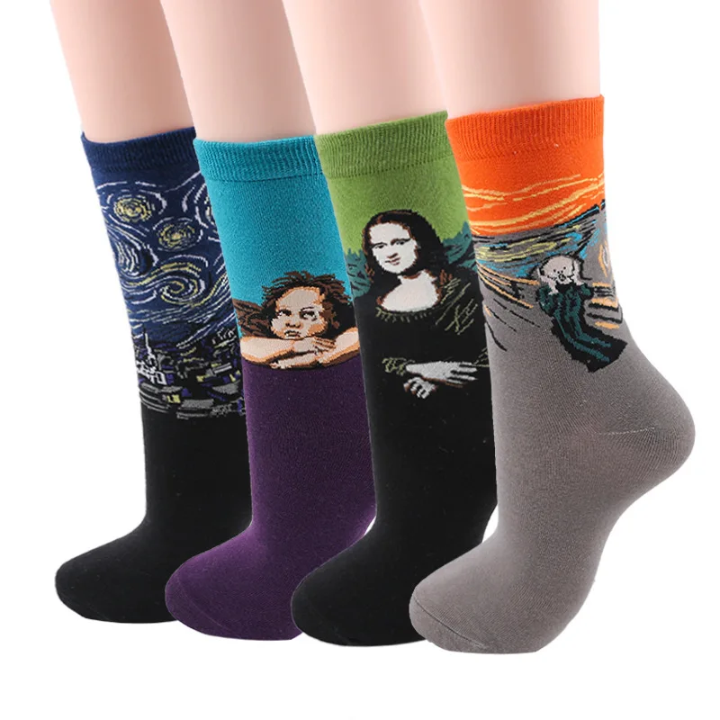

Unisex Warm Winter Retro Socks