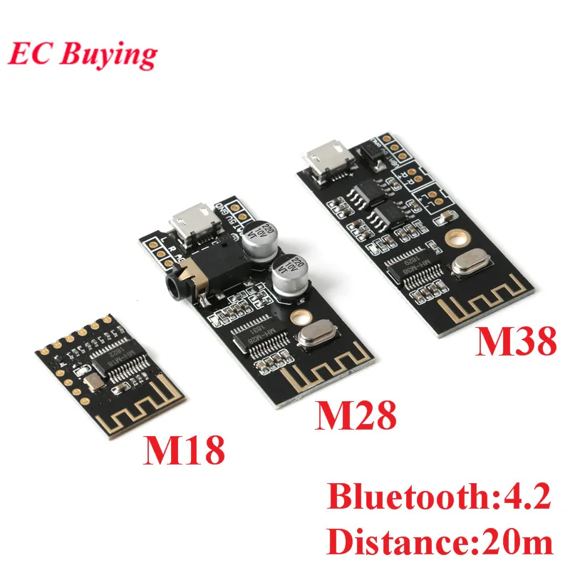 Беспроводной Bluetooth аудио ресивер плата модуля M18 M28 M38 BLT 20M 4 2 MP3 декодер не