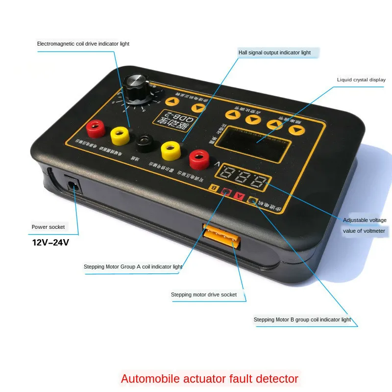 QDB-2 Automobile Ignition Coil Injector Solenoid Valve Idle Stepper Motor Meter Fault Detector Diagnostic Driver Disk | Инструменты