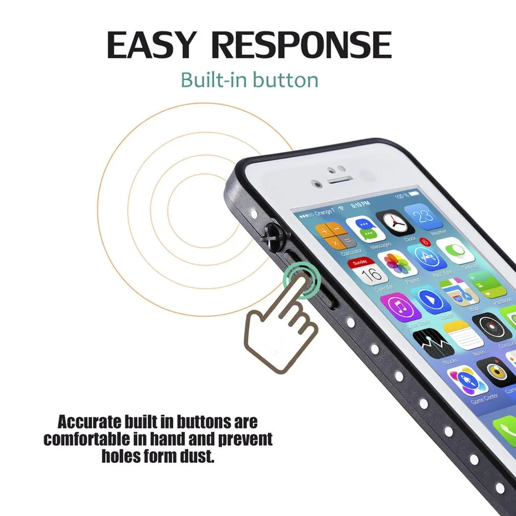 Водонепроницаемый Чехол ударопрочный грязеотталкивающий снежный песочный