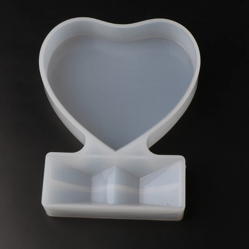 

2021 New Heart/Square Shape Crystal Epoxy Resin Mold Decoration Casting Silicone Mould