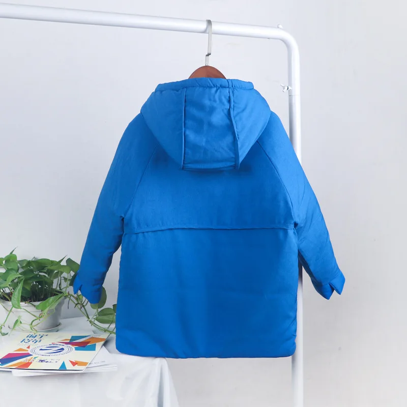 Лыжная куртка для мальчиков сноуборда водонепроницаемая зимняя с капюшоном