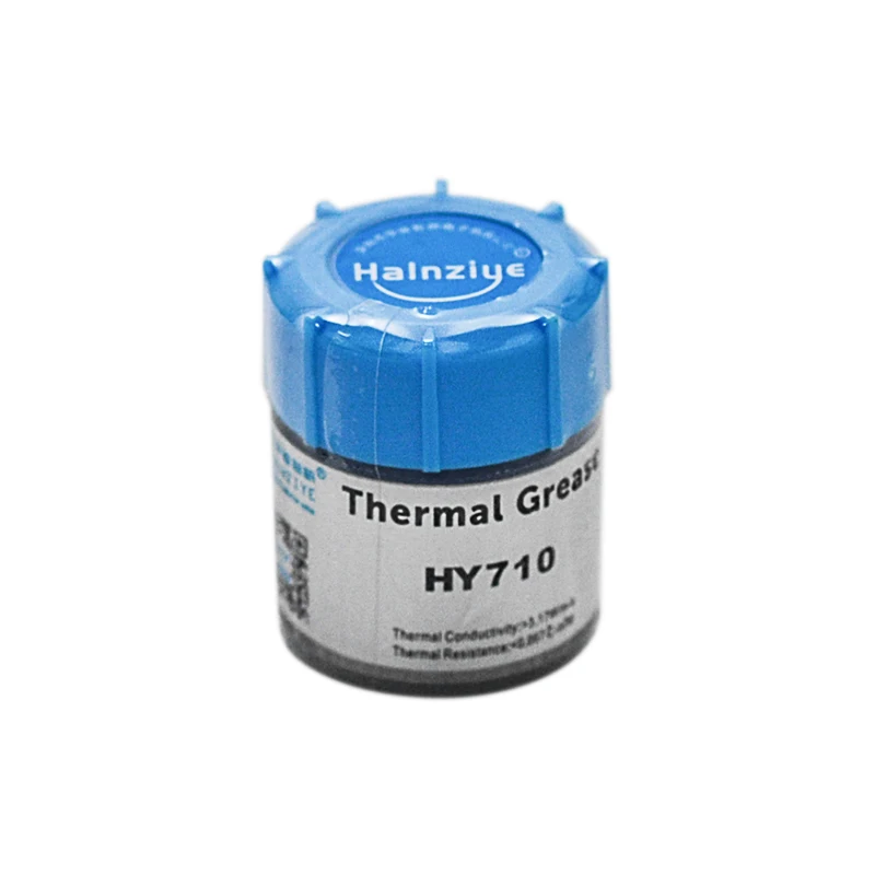 

2 шт., серебристая термопаста HY710, 10 г