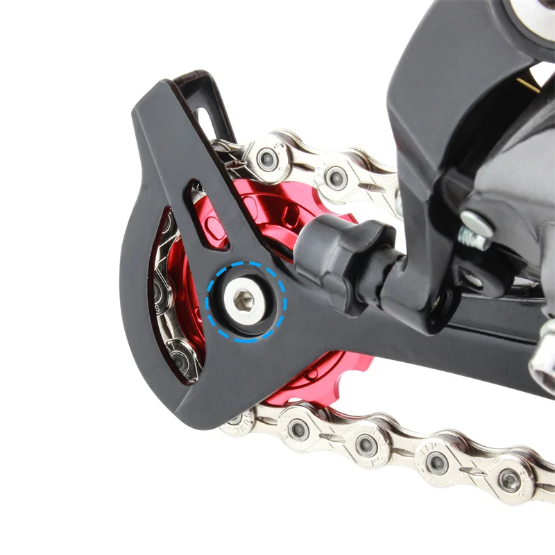 MUQZI 2PCS Pulleys Bolt Rear Derailleur Stainless Steel M5 Jockey Screw MTB Road Bike Idler Guide Wheel Bolt Cycling Parts